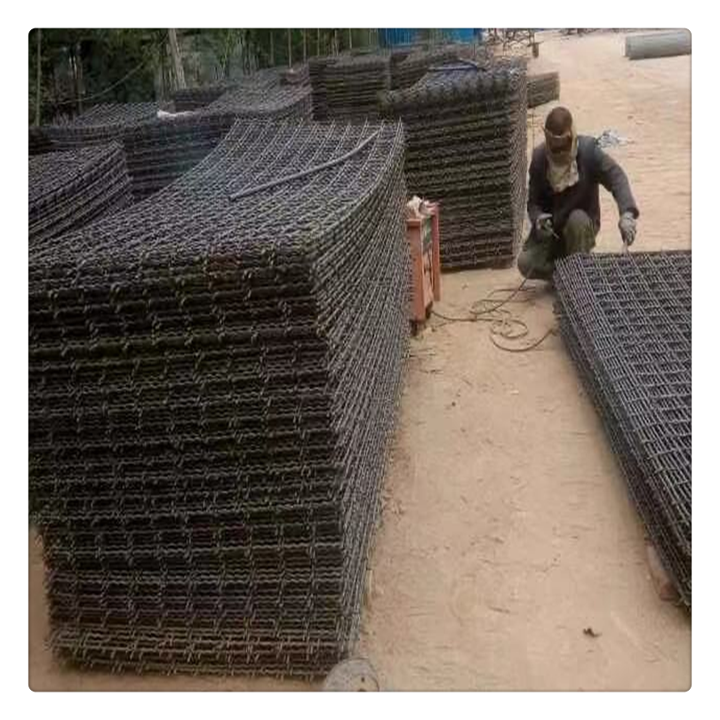 河北鋼筋編織焊接網片軋花編織焊接網圖片3